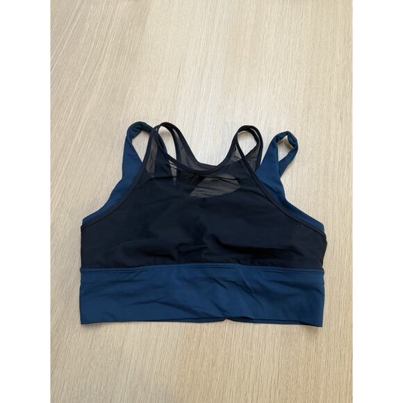 Lululemon Double Tap II Bra Layered Tank Activewear Submarine Size 12 Xx1350 - Picture 3 of 7